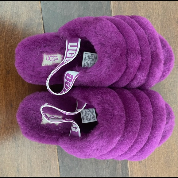 Purple UGG Slippers - Picture 2 of 6